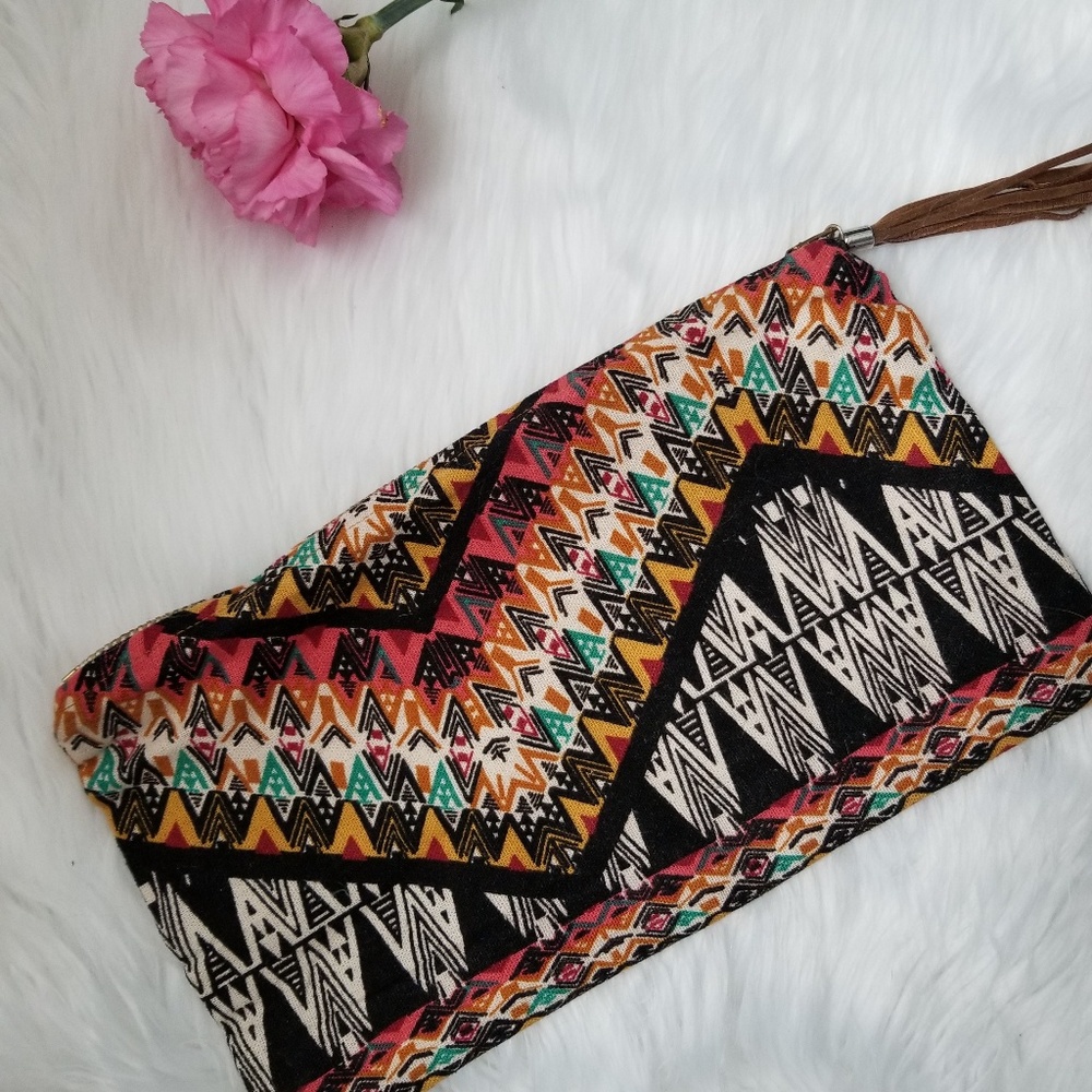NEW Handmade Colorful Zipper Clutch/Bag